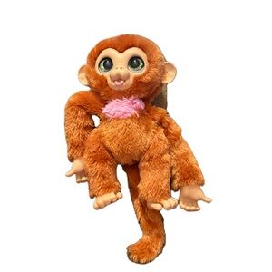 2012 Hasbro FurReal Friends Cuddles My Giggly Monkey Interactive Pet